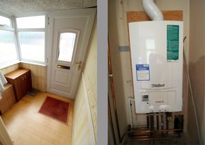 Entrance Porch and Boiler- click for photo gallery
